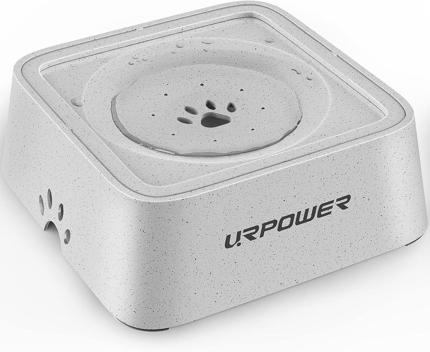 2.5L Large Capacity Dog Water Bowl - Spill-Proof Pet Water Dispenser for Messy Drinkers, Ideal Slow Feeder and Travel Bowl for Dogs, Cats, and Pets