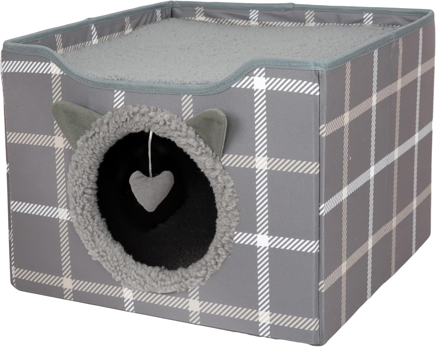 Indoor Cat Cube Furniture, White Cube