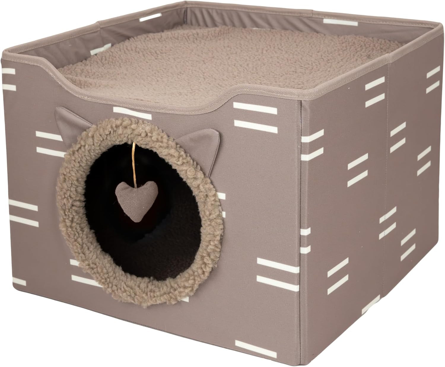 Indoor Cat Cube Furniture, White Cube